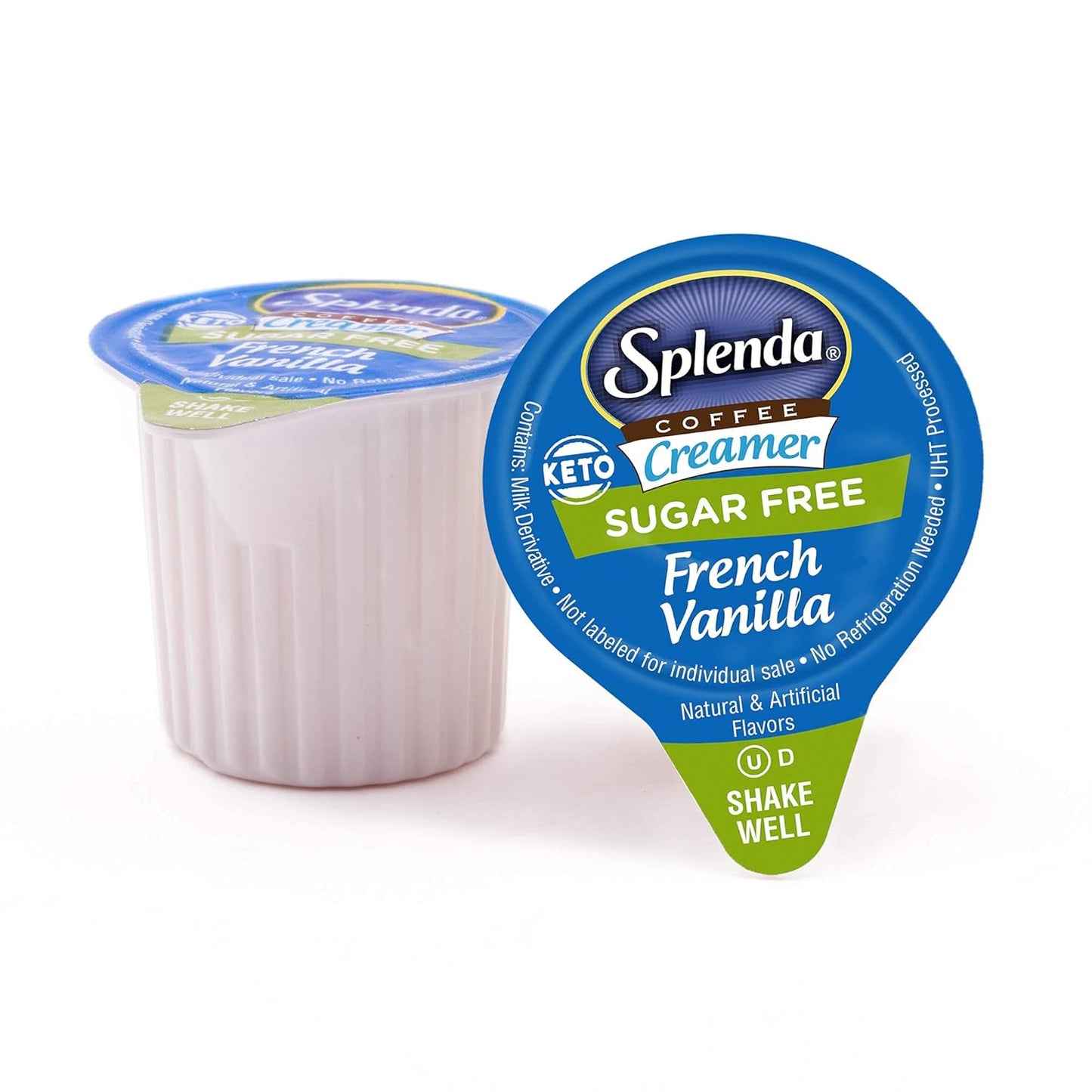 SPLENDA Single Serve Coffee Creamer Cups, Sugar Free French Vanilla, 48 Count (Pack of 4)