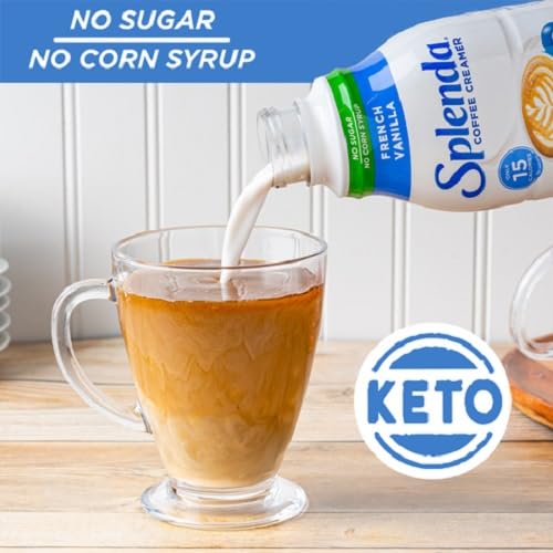 SPLENDA Sugar Free Coffee Creamer, 32 Fl Oz (Pack of 6)