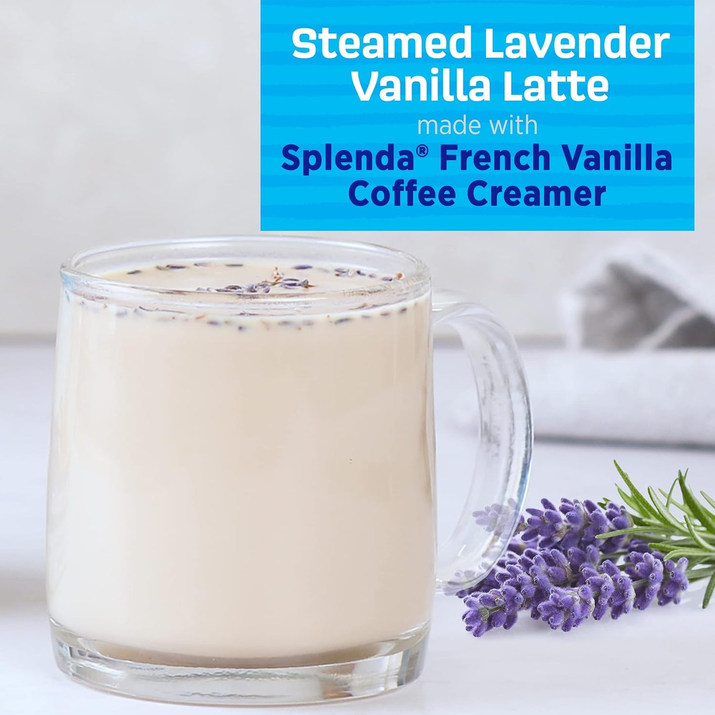 SPLENDA Sugar Free, Low Calorie Coffee Creamer, 8 Fl Ounces Each Bottle (Pack of 12)