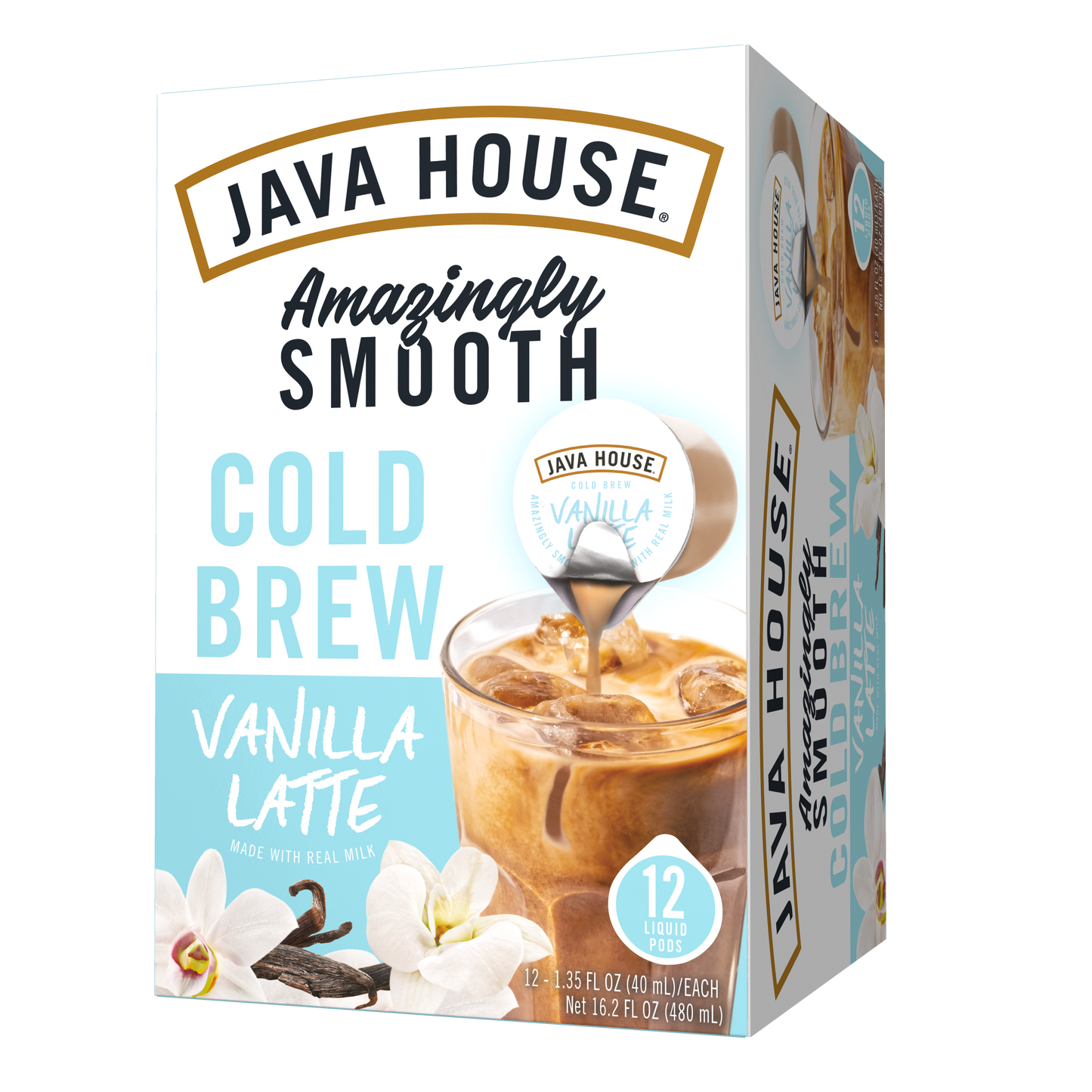 Java House Vanilla Latte Cold Brew Coffee Pods