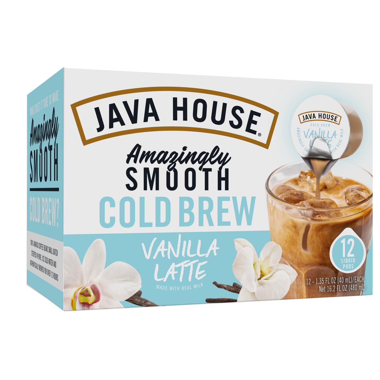 Java House Vanilla Latte Cold Brew Coffee Pods