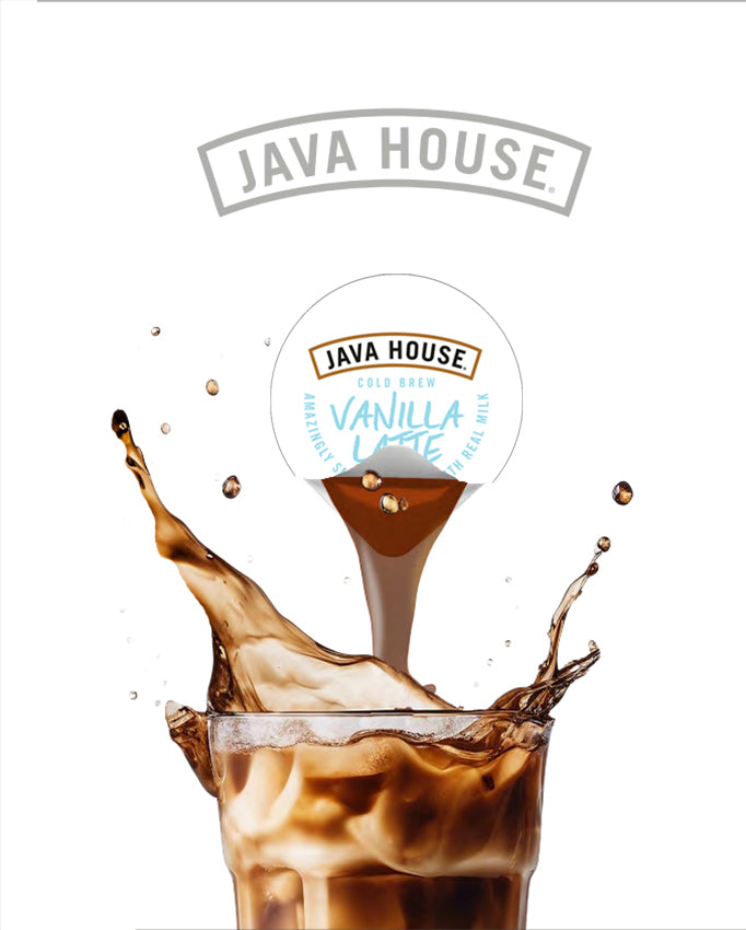 Java House Vanilla Latte Cold Brew Coffee Pods