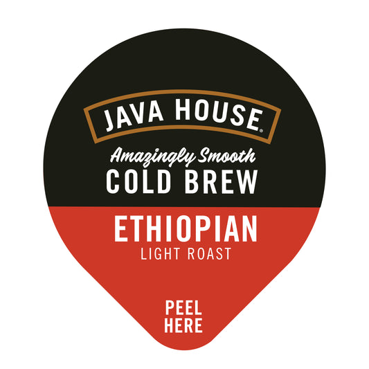Java House Ethiopian Cold Brew Coffee Pods - Case of 36