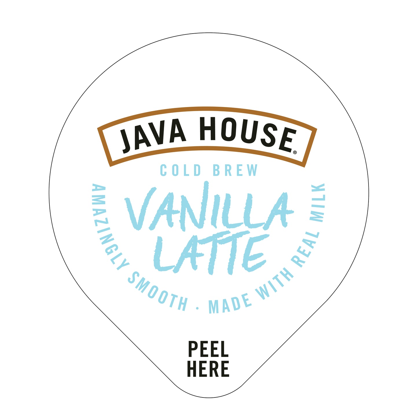 Java House Vanilla Latte Cold Brew Coffee Pods