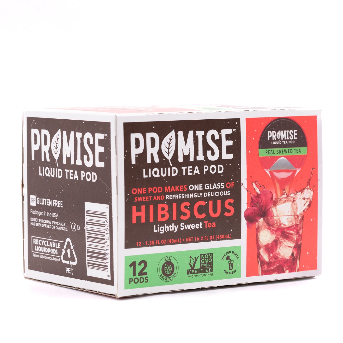 Tea Mix - Variety Pack - 48 Pods - Ted's Famous Tea (x2), Promise Tea Mango Black, Promise Tea Hibiscus